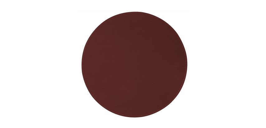 Sottopiatto tondo Talk - diametro 30 cm - bordeaux - Stilcasa