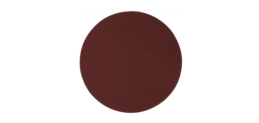 Sottopiatto tondo Talk - diametro 30 cm - bordeaux - Stilcasa
