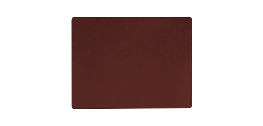 Sottopiatto rettangolare Talk - 41 x 31 cm - bordeaux - Stilcasa