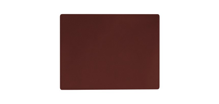 Sottopiatto rettangolare Talk - 41 x 31 cm - bordeaux - Stilcasa