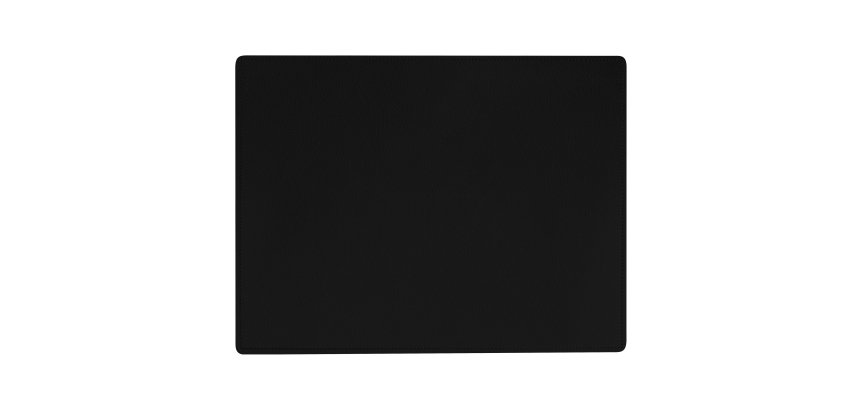 Sottopiatto rettangolare Talk - 41 x 31 cm - nero - Stilcasa