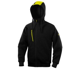 Felpa Deltaplus Borgo, nero/giallo