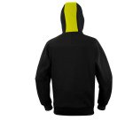 Felpa Deltaplus Borgo, nero/giallo