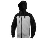 Felpa Deltaplus Borgo, grigio/nero