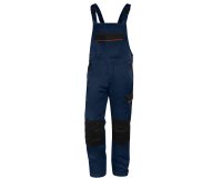 Salopette da lavoro Deltaplus M1SA2, blu/arancio