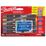 En_rotulador sharpie acrylic punta redonda blister de 5 unidades colores surtidos