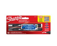 En_rotulador sharpie acrylic punta redonda blister de 2 unidades blanco y negro