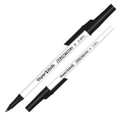 Penna sfera - cappuccio - Kilometrico Recycled - punta 1,0 mm - nero - Papermate