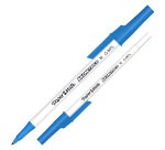 Penna sfera - cappuccio - Kilometrico Recycled - punta 1,0 mm - blu - Papermate