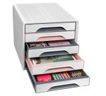 Cassettiera Smoove 7-111 Mineral - 5 cassetti -  36 x 28,8 x 27,1 cm - multicolore - Cep