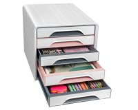 Cassettiera Smoove 7-111 Mineral - 5 cassetti -  36 x 28,8 x 27,1 cm - multicolore - Cep
