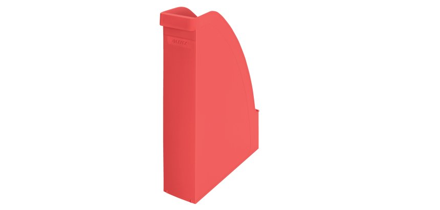 Portariviste Leitz Recycle - 30,8 x 27,8 x 7,8 cm - rosso - Leitz