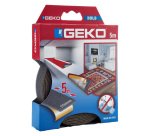 Nastro adesivo antiscivolo HOLD - per tappeti e moquette - 2,5 cm x 5 m - antracite - Geko