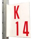 Supporto bifacciale flessibile  -145 x 200 mm - PVC - bianco