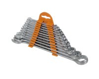 Chiavi combinate - con teste inclinate di 15° - misure assortite - CRV - Valex - conf. 12 pezzi