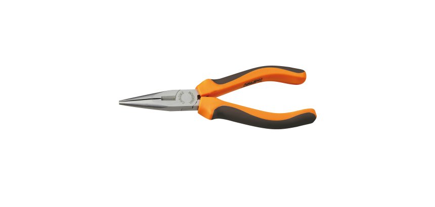 Pinza - a becchi mezzotondi dritti - 16 cm - CRV - Valex