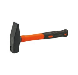 Martello - tipo tedesco con manico in fibra - testa 11,5 x 2,5x 2,5 cm - Valex