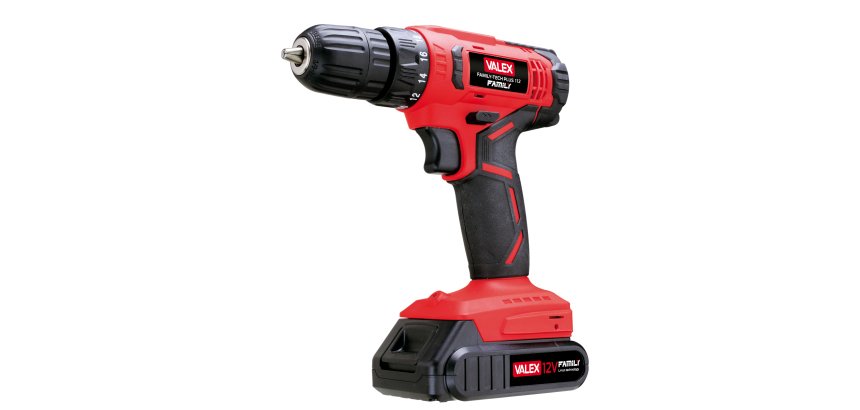 Trapano avvitatore Family-Tech PLUS 112 - a batteria al litio - 12 V - Valex