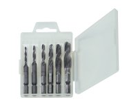 Punte per metallo autofilettanti HSS - misure assortite - Valex - conf. 6 pezzi