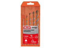 Punte multiuso universali - misure assortite - Valex - conf. 5 pezzi