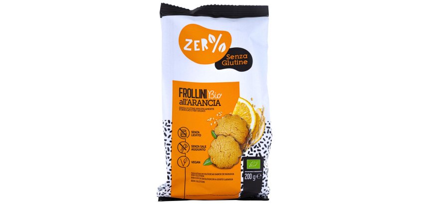 Frollini - arancia - 200 gr - Zer%glutine