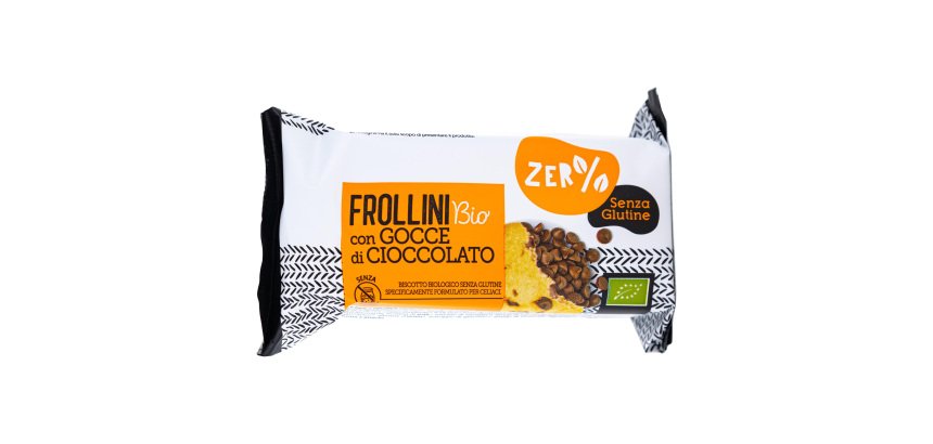 Frollini - con gocce di cioccolato - monoporzione da 70 gr - Zer%glutine