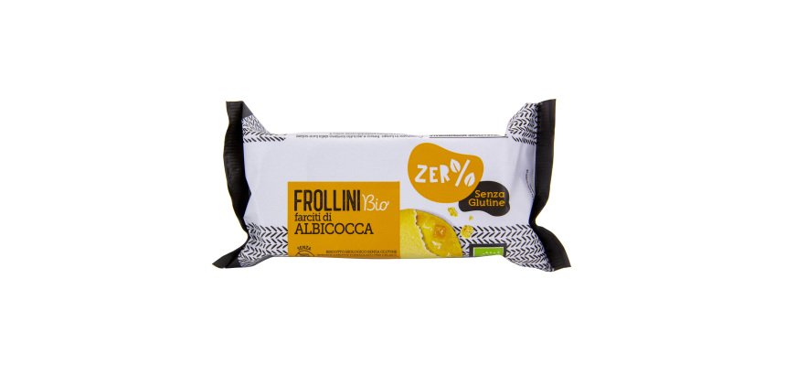 Frollini - farciti di albicocca - monoporzione da 70 gr - Zer%glutine