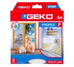 Guarnizione adesiva per isolamento STRIP - fessura 2-5 mm - 6 m - gomma - bianco - Geko