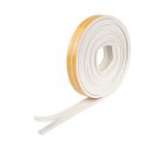 Guarnizione adesiva per isolamento STRIP - fessura 2-5 mm - 6 m - gomma - bianco - Geko