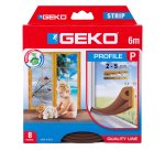 Guarnizione adesiva per isolamento STRIP - fessura 2-5 mm - 6 m - gomma - marrone - Geko