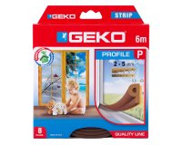 Guarnizione adesiva per isolamento STRIP - fessura 2-5 mm - 6 m - gomma - marrone - Geko