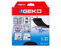 Guarnizione adesiva per serramenti MUSS - 15 x 5 mm x 10 m - neoprene - nero - Geko