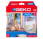 Guarnizione adesiva per isolamento STRIP - fessura 1-3 mm - 6 m - gomma - bianco - Geko