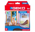 Guarnizione adesiva per isolamento STRIP - fessura 1-3 mm - 6 m - gomma - marrone - Geko