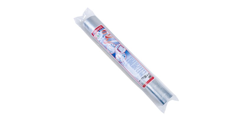 Pannello isolante e termoriflettente per caloriferi REFLEX - 70 x 100 cm - resina di polietilene - Geko