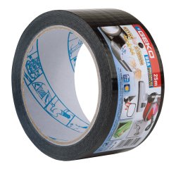 Nastro adesivo telato USA PREMIUM - 5 cm x 25 m - nero - Geko