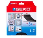 Guarnizione adesiva per serramenti MUSS - 15 x 10 mm x 5 m - neoprene - nero - Geko