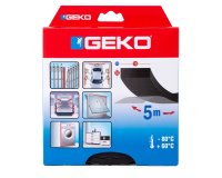 Guarnizione adesiva per serramenti MUSS - 15 x 10 mm x 5 m - neoprene - nero - Geko