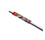 Paraspifferi per porte STAFF - con spazzola fissa - 100 cm - pvc rigido - bianco - Geko