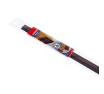 Paraspifferi per porte STAFF - con spazzola fissa - 100 cm - pvc rigido - marrone - Geko