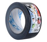 Nastro adesivo telato USA PREMIUM - 5 cm x 50 m - nero - Geko