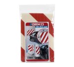 Pannello antiurto adesivo BOX JOLLY - 20 x 30 cm - EPE/LDPE - bianco/rosso - Geko