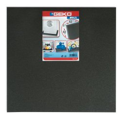 Pannello antivibrazione antiurto MULTI - 63 x 63 cm - nero - Geko