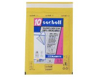 Busta imbottita Sacboll - D (20 x 32 cm) - carta - avana - Blasetti - conf. 10 pezzi
