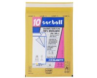 Busta imbottita Sacboll - FG (25 x 39 cm) - carta - avana - Blasetti - conf. 10 pezzi