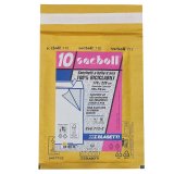 50 Buste Imbottite Con Bolle D'Aria 27x36 Cm – Carta Avana 90 G/m², Chiusura Autoadesiva, Per Spedizioni Di Libri, CD E Abbigliamento