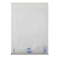 Busta imbottita Sacboll - J (32 x 50 cm) - carta - bianco - Blasetti - conf. 10 pezzi