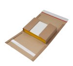 Scatola automontante altezza variabile BOOKBOX - S - 26 X 14,5 X 5 cm - cartone - avana - Blasetti