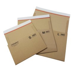 Scatola automontante altezza variabile BOOKBOX - M - 31 X 19 X 7 cm - cartone - avana - Blasetti