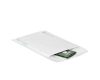 Busta imbottita AirPro Green - G/17 (25 x 34 cm) - carta - bianco - Bong Packaging - conf. 100 pezzi